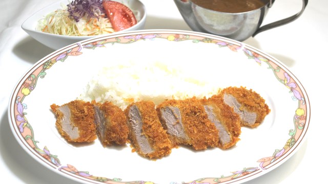 豚ヒレカツカレー