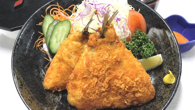 アジフライ定食