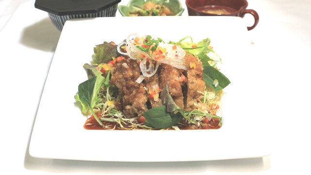 油淋鶏定食