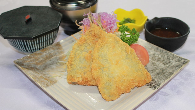 いわしフライ定食
