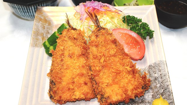 いわしフライ定食