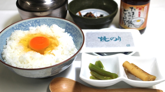 地卵のこだわりたまごかけご飯