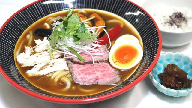 冷製カレーうどん
